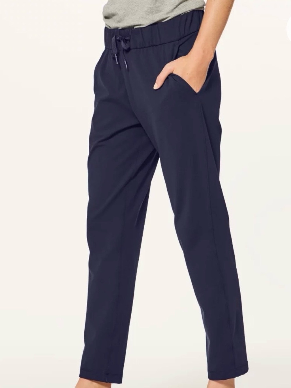 lululemon navy on the fly pants 27 inseam